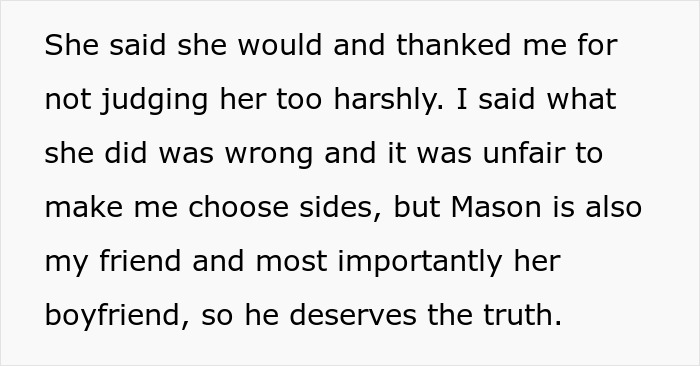 Cheater Hides One Night Stand From BF, Friend Threatens To Expose Her, Finds Out A Horrible Secret