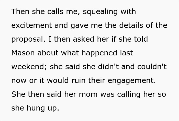 Cheater Hides One Night Stand From BF, Friend Threatens To Expose Her, Finds Out A Horrible Secret