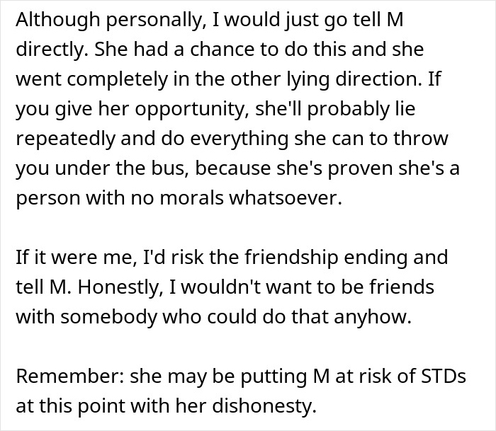 Cheater Hides One Night Stand From BF, Friend Threatens To Expose Her, Finds Out A Horrible Secret