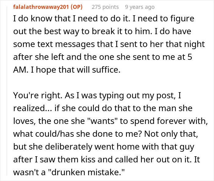 Cheater Hides One Night Stand From BF, Friend Threatens To Expose Her, Finds Out A Horrible Secret