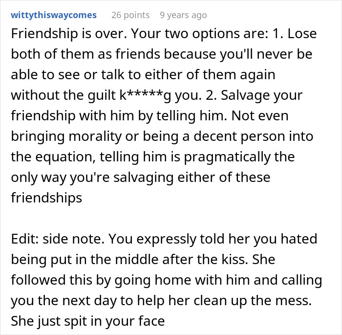 Cheater Hides One Night Stand From BF, Friend Threatens To Expose Her, Finds Out A Horrible Secret