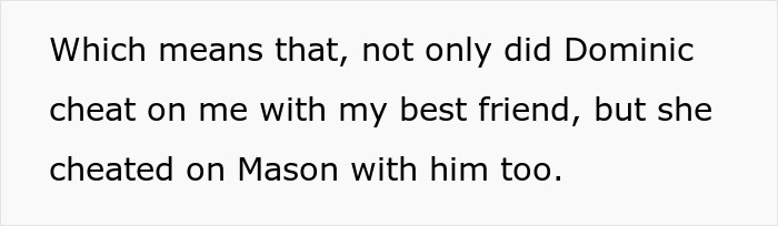 Cheater Hides One Night Stand From BF, Friend Threatens To Expose Her, Finds Out A Horrible Secret