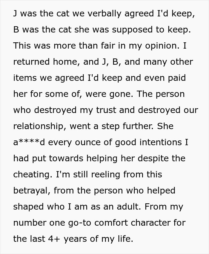 Man&rsquo;s &ldquo;Perfect&rdquo; Relationship Falls Apart After Girlfriend Cheats, Takes His Cat And Disappears