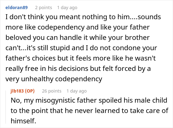 Dad Expects Daughter To Support Moocher Bro After He’s Gone, Kicks Her Out Of Will As She Says No