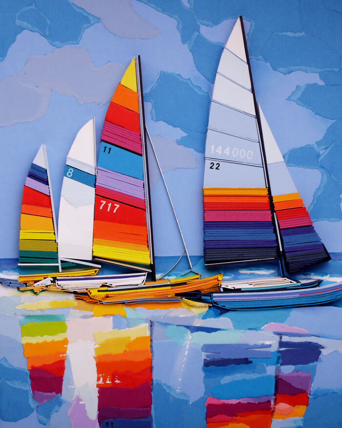 This Artist Creates Stunning &ldquo;Paintings&rdquo; Using Nothing But Paper (60 Pics)