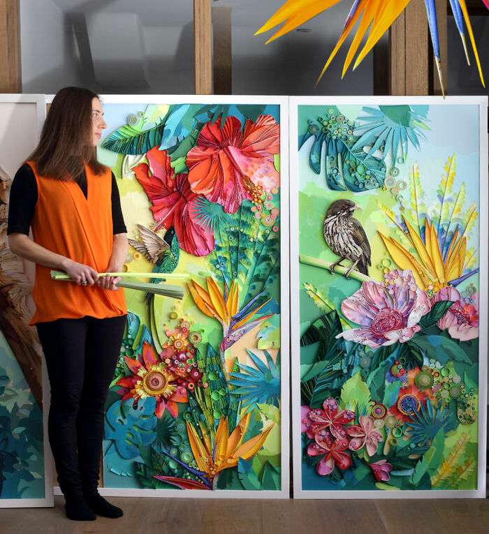 This Artist Creates Stunning &ldquo;Paintings&rdquo; Using Nothing But Paper (60 Pics)