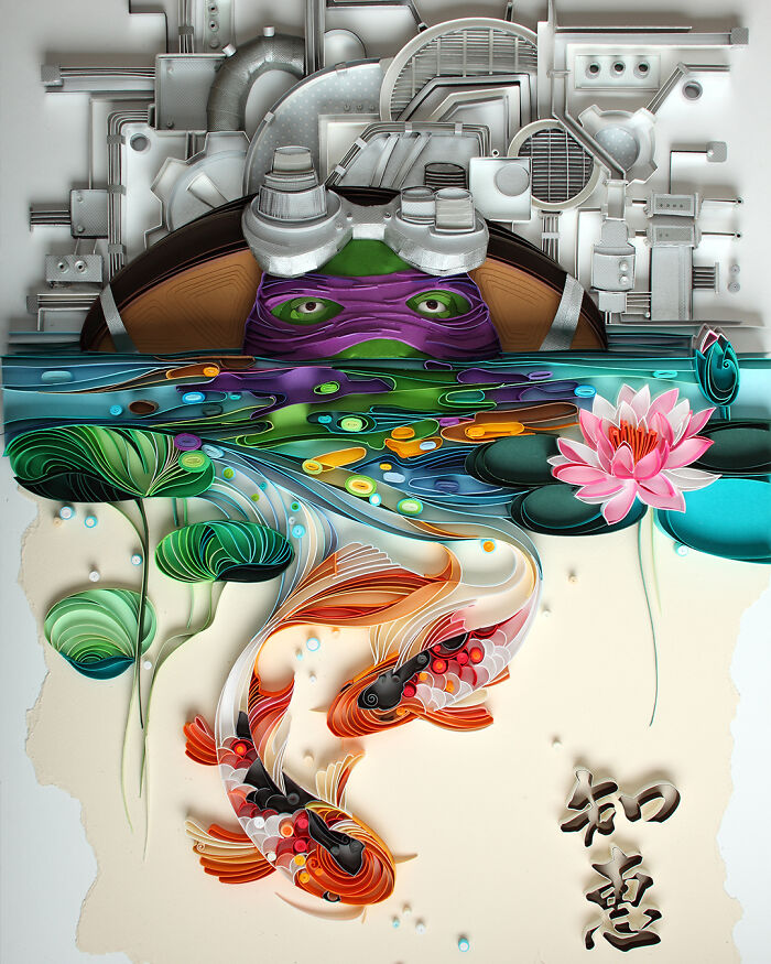 This Artist Creates Stunning &ldquo;Paintings&rdquo; Using Nothing But Paper (60 Pics)