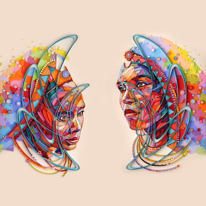 This Artist Creates Stunning &ldquo;Paintings&rdquo; Using Nothing But Paper (60 Pics)