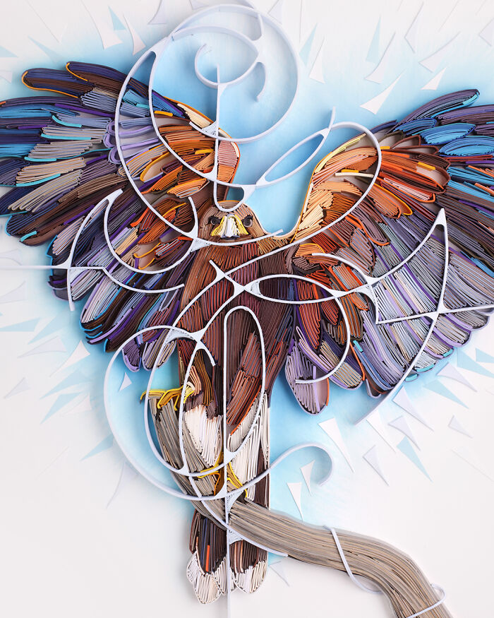 This Artist Creates Stunning &ldquo;Paintings&rdquo; Using Nothing But Paper (60 Pics)