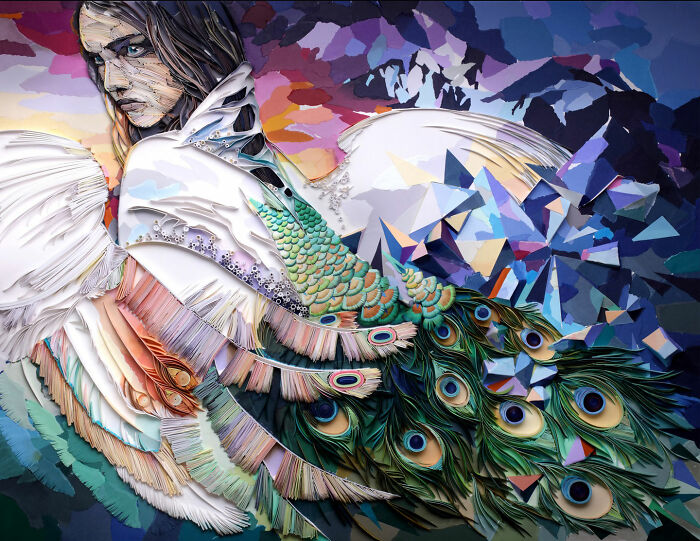 This Artist Creates Stunning &ldquo;Paintings&rdquo; Using Nothing But Paper (60 Pics)