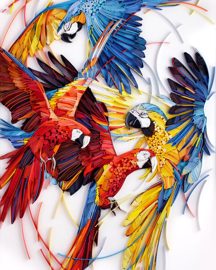 This Artist Creates Stunning &ldquo;Paintings&rdquo; Using Nothing But Paper (60 Pics)