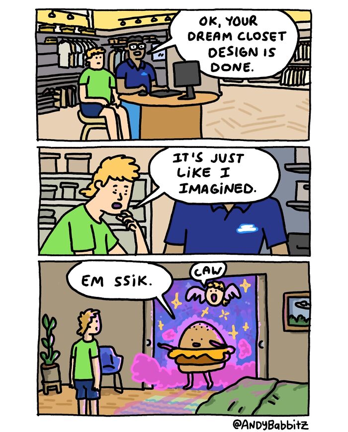 58 New Comics About Daily Life With A Funny Twist By Andy Babbitz