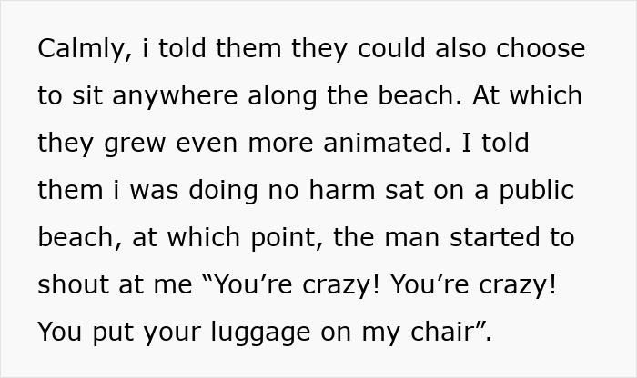 Elderly Beach Couple Tries To Intimidate Man, Gets Served Karma With Wind-Blown Sand Elderly Beach Couple Tries To Intimidate Man, Gets Served Karma With Wind-Blown Sand