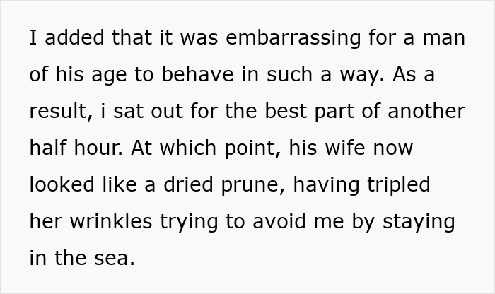 Elderly Beach Couple Tries To Intimidate Man, Gets Served Karma With Wind-Blown Sand Elderly Beach Couple Tries To Intimidate Man, Gets Served Karma With Wind-Blown Sand