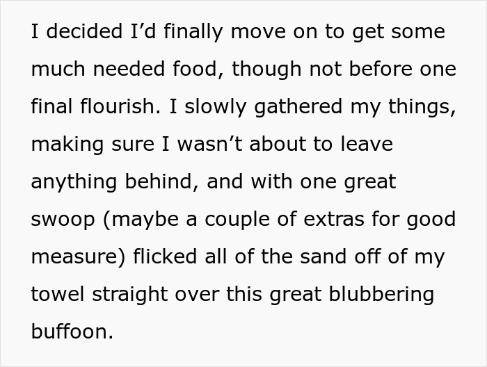 Elderly Beach Couple Tries To Intimidate Man, Gets Served Karma With Wind-Blown Sand Elderly Beach Couple Tries To Intimidate Man, Gets Served Karma With Wind-Blown Sand