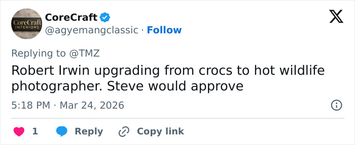 “Mummy Won’t Approve”: Robert Irwin’s Rumored New Girlfriend Sparks Heated Reactions