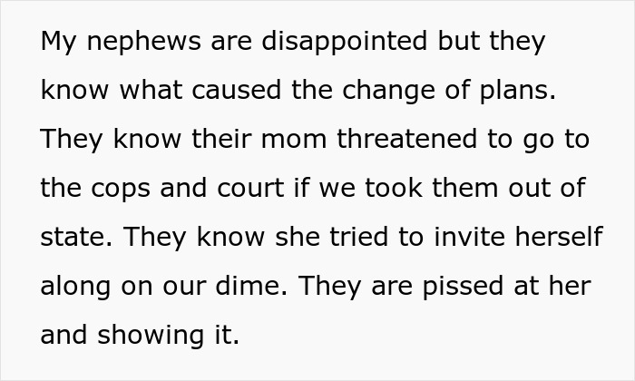 Mom Ends Up Sabotaging Kids’ Fun Trip Over Jealousy Of Ex’s New GF, Mad As The Plan Didn’t Work Mom Ends Up Sabotaging Kids’ Fun Trip Over Jealousy Of Ex’s New GF, Mad As The Plan Didn’t Work