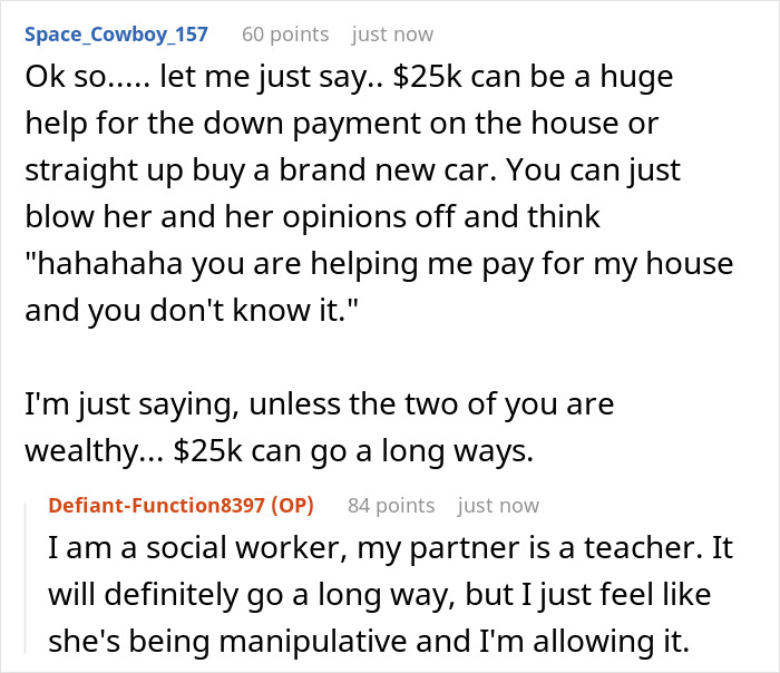 Bride Refuses MIL’s $25K Wedding Gift And Sparks A Huge Debate On Whether It’s Olive Branch Or Trap Bride Refuses MIL’s $25K Wedding Gift And Sparks A Huge Debate On Whether It’s Olive Branch Or Trap