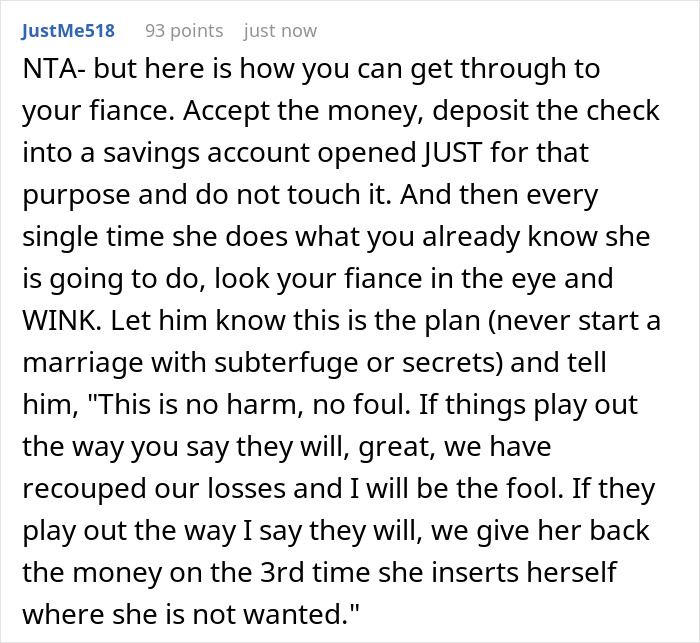 Bride Refuses MIL’s $25K Wedding Gift And Sparks A Huge Debate On Whether It’s Olive Branch Or Trap Bride Refuses MIL’s $25K Wedding Gift And Sparks A Huge Debate On Whether It’s Olive Branch Or Trap