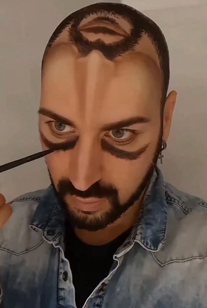 This Italian Artist Turns His Face Into Jaw-Dropping 3D Optical Illusions (26 New Pics) This Italian Artist Turns His Face Into Jaw-Dropping 3D Optical Illusions (26 New Pics)