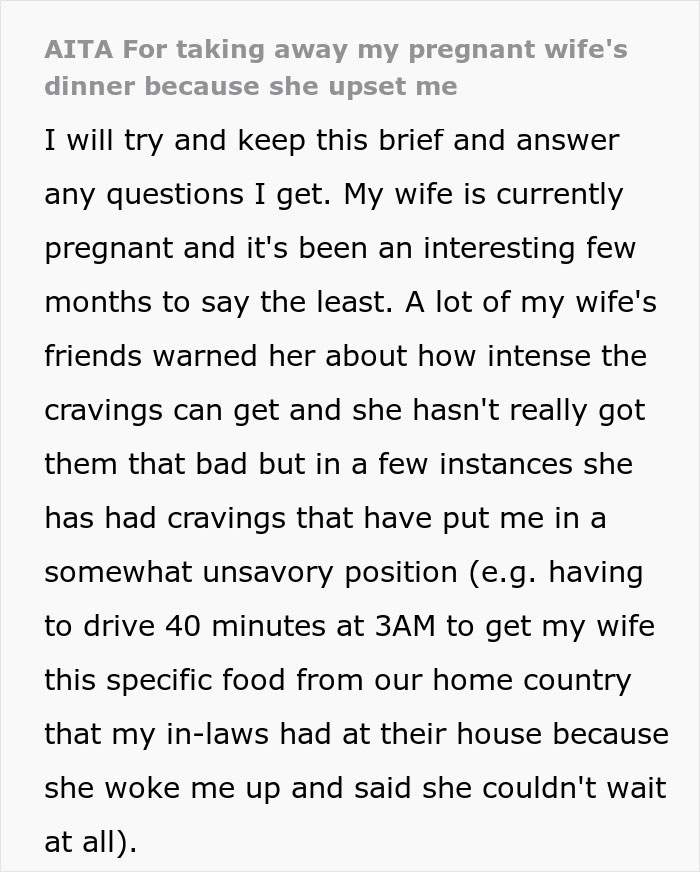 Pregnant Wife’s Cruel Comment Cuts Deep, Makes Husband Act In Hurt Pregnant Wife’s Cruel Comment Cuts Deep, Makes Husband Act In Hurt