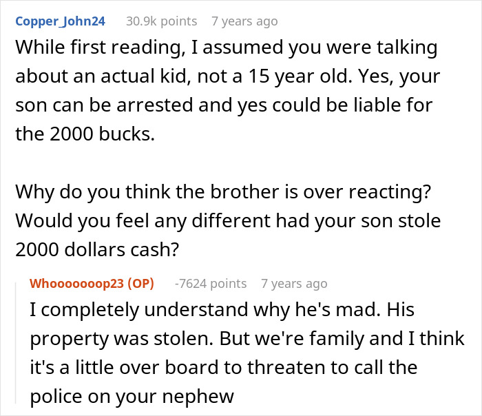 Man Refuses To Pay Brother Back For A Figurine His Son Stole Until He Finds Out The Reason Behind It