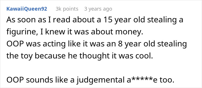 Man Refuses To Pay Brother Back For A Figurine His Son Stole Until He Finds Out The Reason Behind It