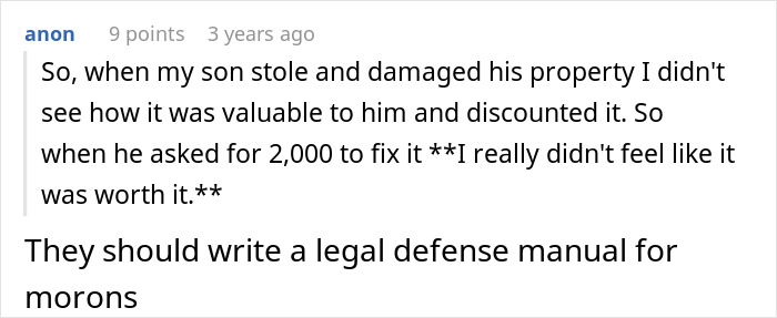 Man Refuses To Pay Brother Back For A Figurine His Son Stole Until He Finds Out The Reason Behind It