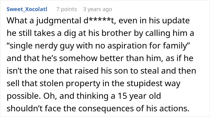 Man Refuses To Pay Brother Back For A Figurine His Son Stole Until He Finds Out The Reason Behind It