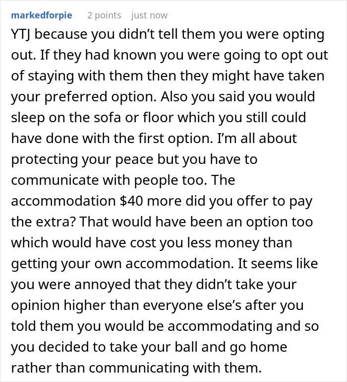 Friend Furious After Woman Books Her Own Hotel Room Because Every Single Boundary Of Hers Was Ignored