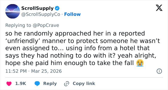 Security Guard At The Center Of Chappell Roan’s Debacle With Jude Law’s Daughter Finally Breaks His Silence