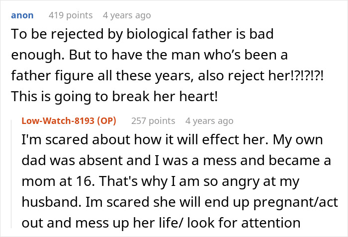 Man Refuses To Adopt Stepdaughter After Raising Her For 10 Years, Breaks Her Heart