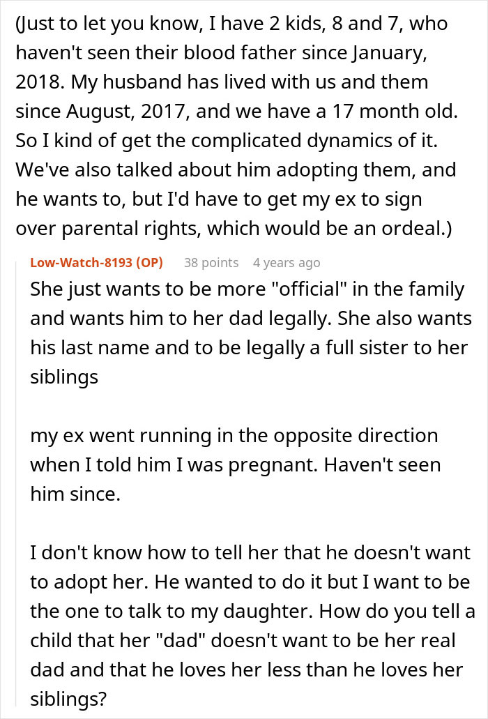 Man Refuses To Adopt Stepdaughter After Raising Her For 10 Years, Breaks Her Heart