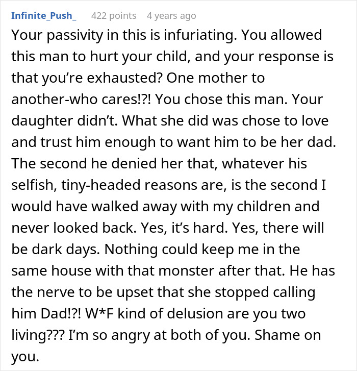 Man Refuses To Adopt Stepdaughter After Raising Her For 10 Years, Breaks Her Heart