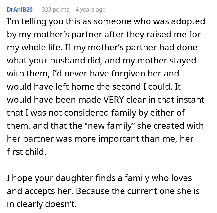 Man Refuses To Adopt Stepdaughter After Raising Her For 10 Years, Breaks Her Heart