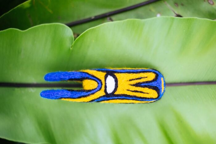 Artist Creates Adorable Felted Figurines Inspired By Colorful Sea Slug Species (34 Pics)