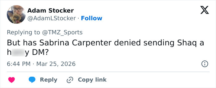 “Who Is She Anyway?”: Shaquille O&rsquo;Neal Bluntly Responds To Rumors He Sent Sabrina Carpenter Racy Messages