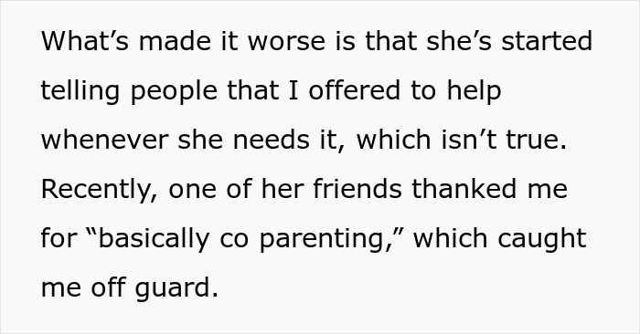 Mom Uses Sis As A Free Sitter Constantly, She Draws The Line After Realizing She’s “Co-Parenting” Mom Uses Sis As A Free Sitter Constantly, She Draws The Line After Realizing She’s “Co-Parenting”