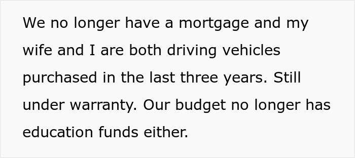 Homemaker Laments About Adult Kids Not Having Luxury Cars, Exhausted Hubby Tells Her To Get A Job
