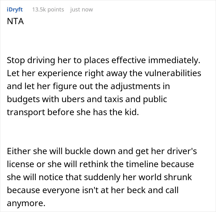 DIL Is Too Anxious To Even Learn To Drive, Hurt After MIL Says She Can&rsquo;t Be A Parent Then