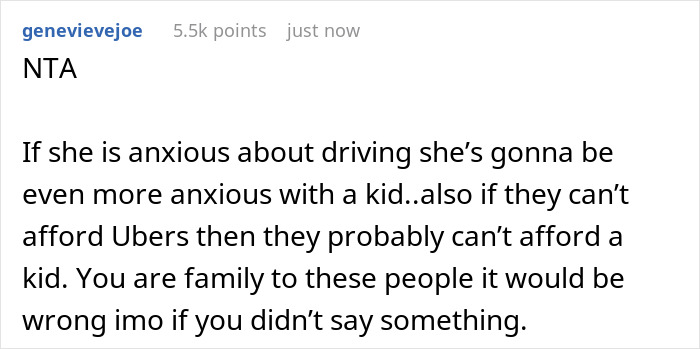 DIL Is Too Anxious To Even Learn To Drive, Hurt After MIL Says She Can&rsquo;t Be A Parent Then