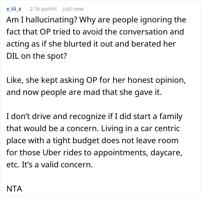 DIL Is Too Anxious To Even Learn To Drive, Hurt After MIL Says She Can&rsquo;t Be A Parent Then