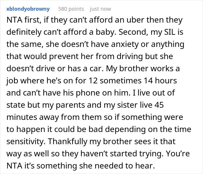 DIL Is Too Anxious To Even Learn To Drive, Hurt After MIL Says She Can&rsquo;t Be A Parent Then