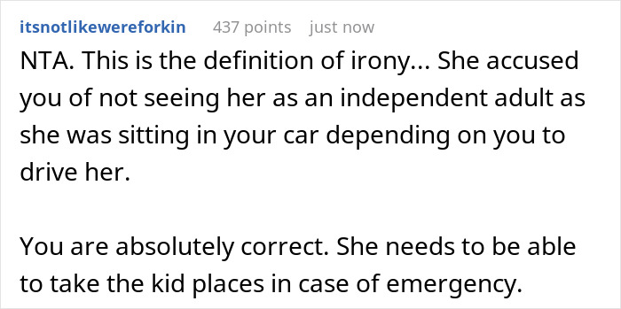 DIL Is Too Anxious To Even Learn To Drive, Hurt After MIL Says She Can&rsquo;t Be A Parent Then