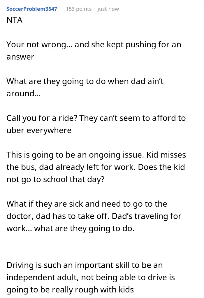 DIL Is Too Anxious To Even Learn To Drive, Hurt After MIL Says She Can&rsquo;t Be A Parent Then