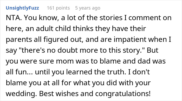 Bride Discovers Dad’s Dirty Secret Days Before Wedding And Kicks Him Out, Family Goes Ballistic