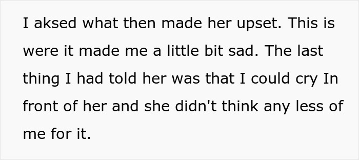 Man Praises Wife For Accepting Him When He Cries, Learns That She Loses Romantic Feelings Each Time