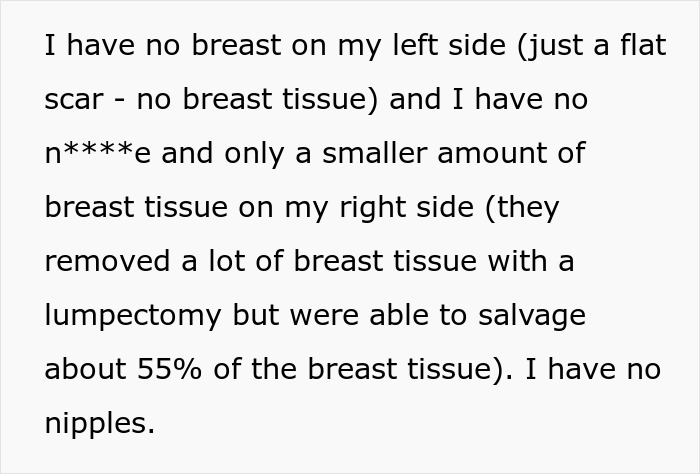 Cancer Survivor Lifts Her Shirt At Work To Silence The Rumors And Now Fears She Has Gone Too Far