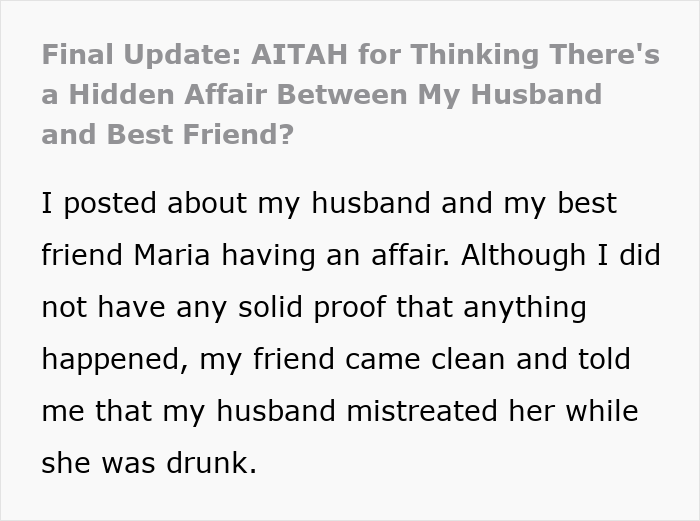 Wife Sees Hubby Without Shirt And Bestie Naked After Hearing Moaning, Has A Feeling Something Happened