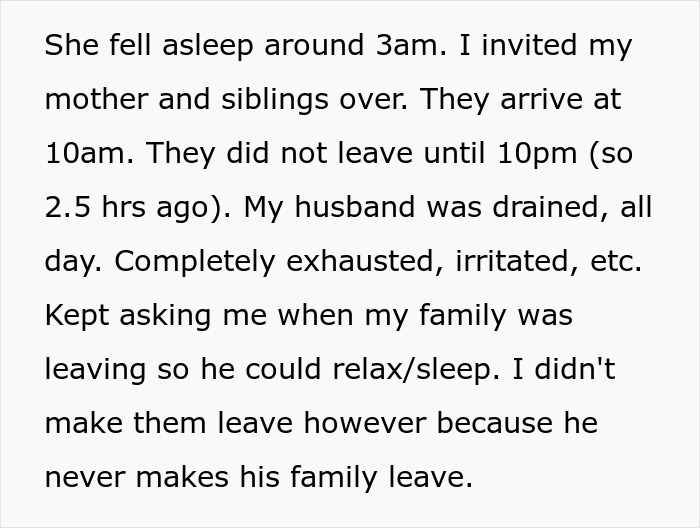 Dad Refuses To Help With Newborn And Keeps Inviting Family Over, Wife Makes Him Walk In Her Shoes